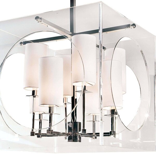 Acrylic Cube Chandelier